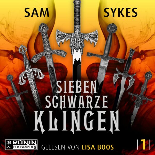 Hörbuch Cover 'Sieben schwarze Klingen (Die Chroniken von Scar 1)'