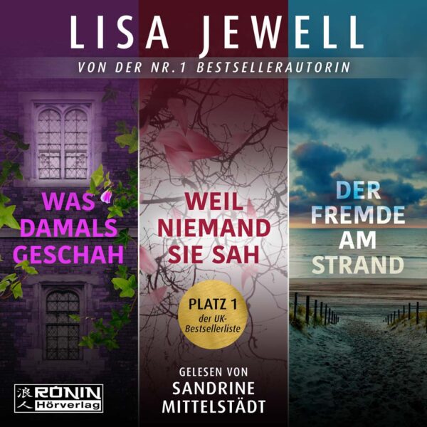 Hörbuch Cover 'Lisa Jewell  1-3 (3er Box)'