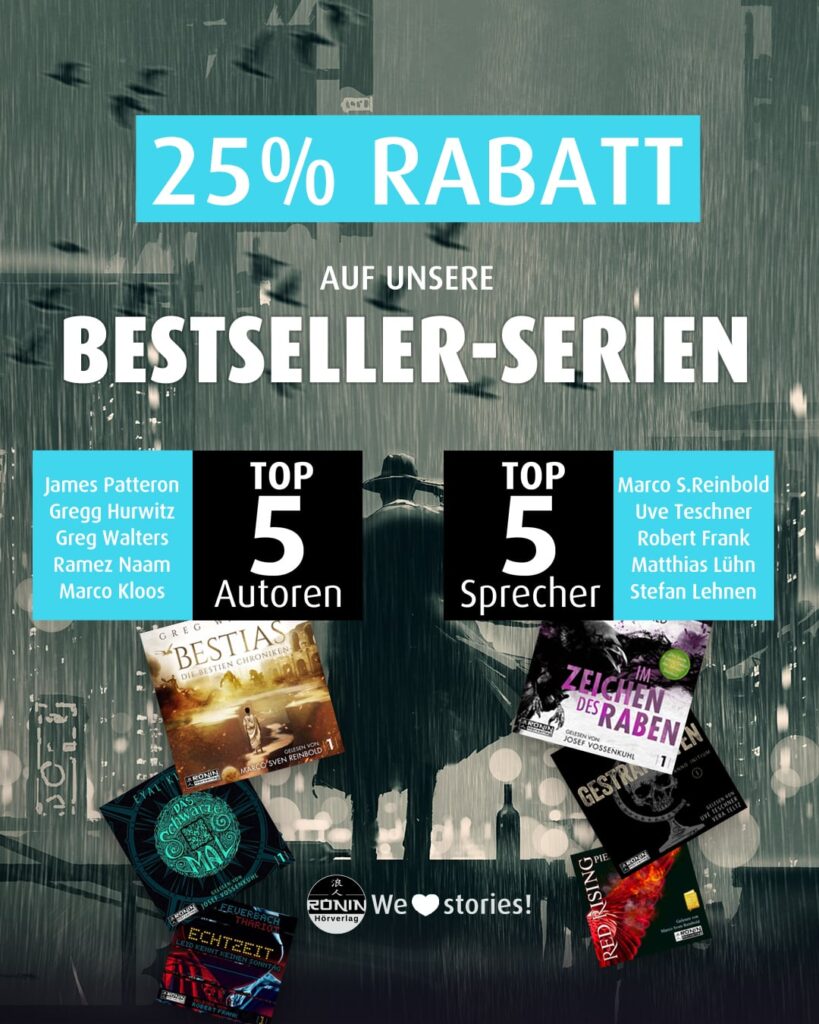 We love stories Ronin Hörverlag