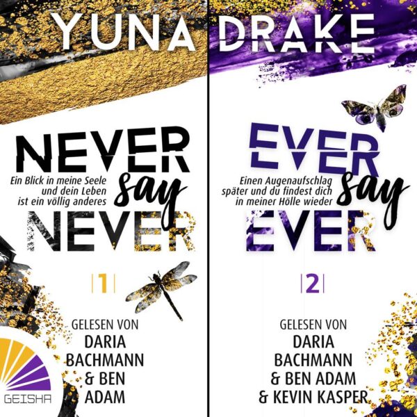 Hörbuch Cover 'Never 1-2 (2er Box)'