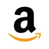 Amazon-Logo mit schwarzem a und orangefarbenem Pfeil, symbolisiert umfassenden Online-Einzelhandel und Kundenservice.