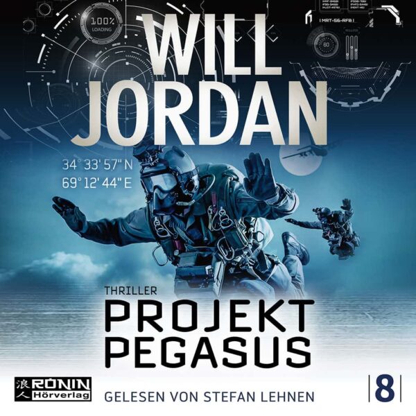 Hörbuch Cover 'Projekt Pegasus (Ryan Drake 8)'