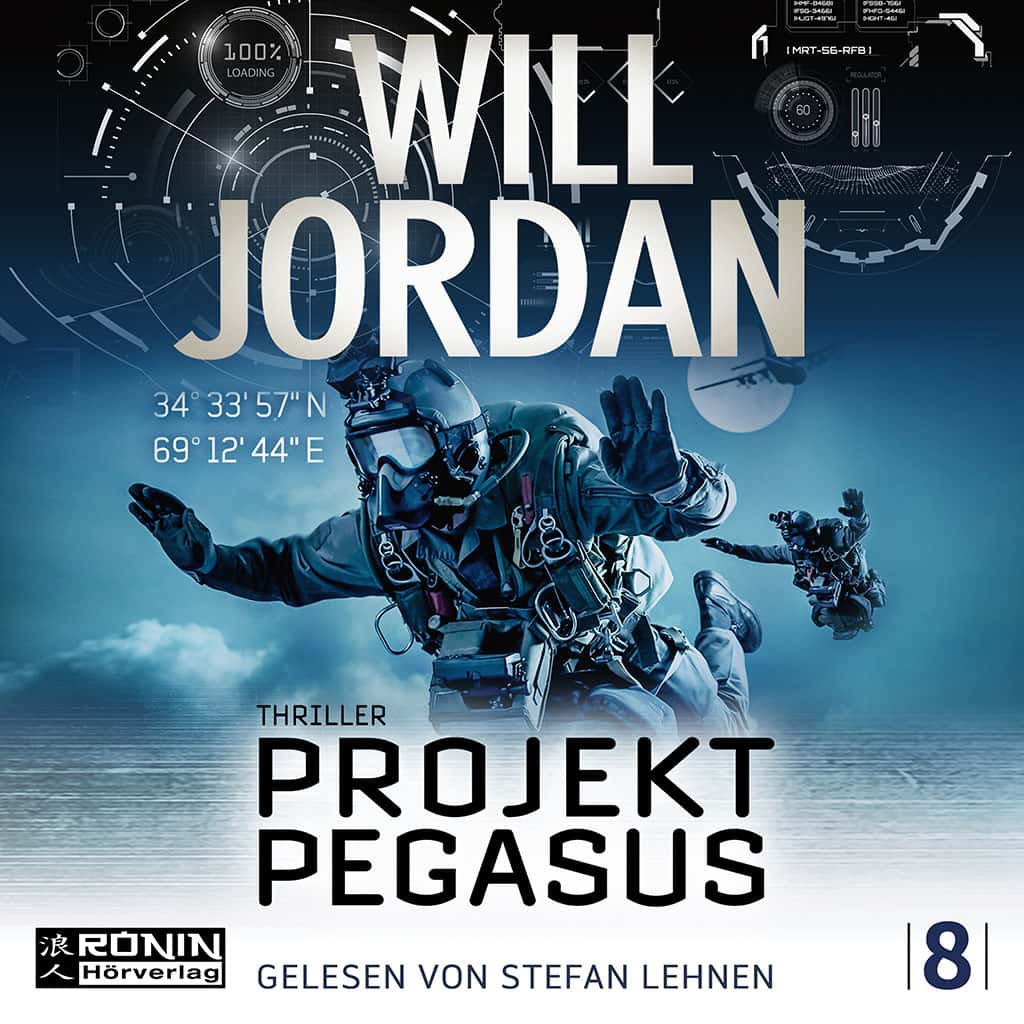 Hörbuch Cover 'Projekt Pegasus (Ryan Drake 8)'